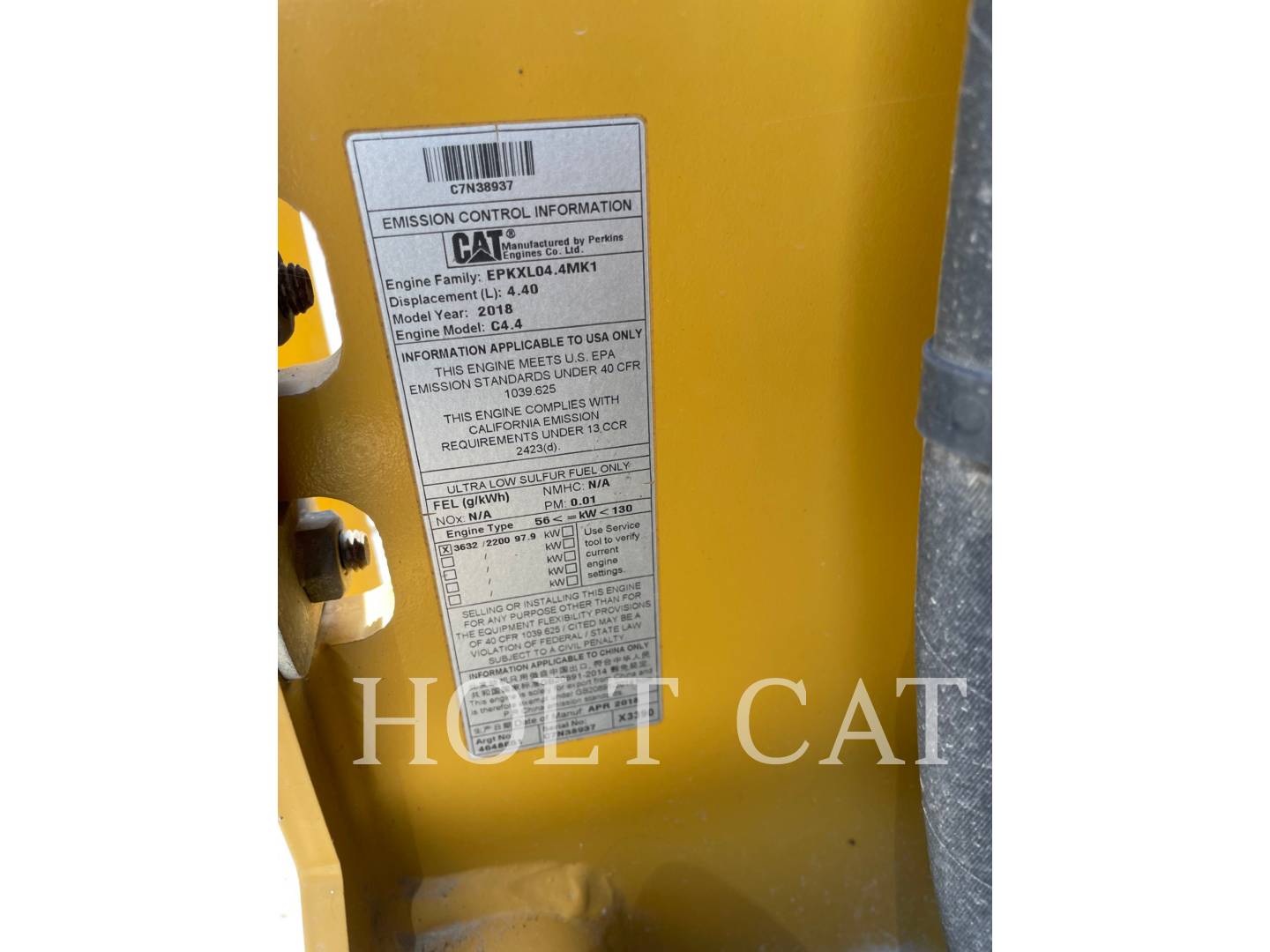 Caterpillar CB10, 851 hours, S/N: P8P00320, 2018 - Image 8