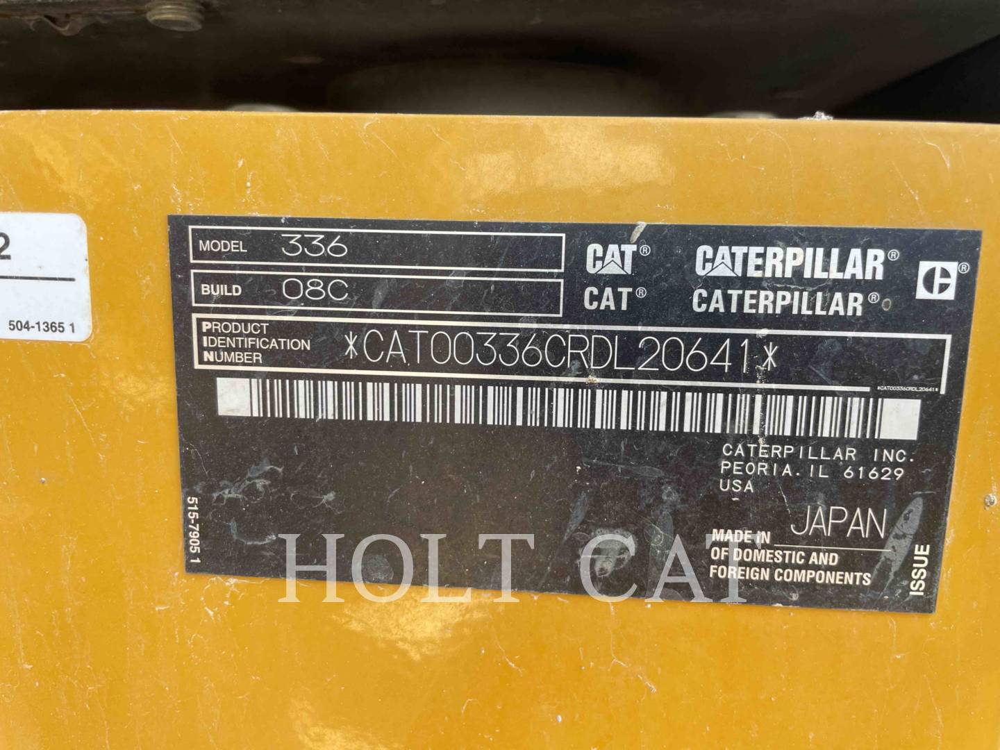 Caterpillar 336 10 TC, 1471 hours, S/N: RDL20641, 2024 - Image 6