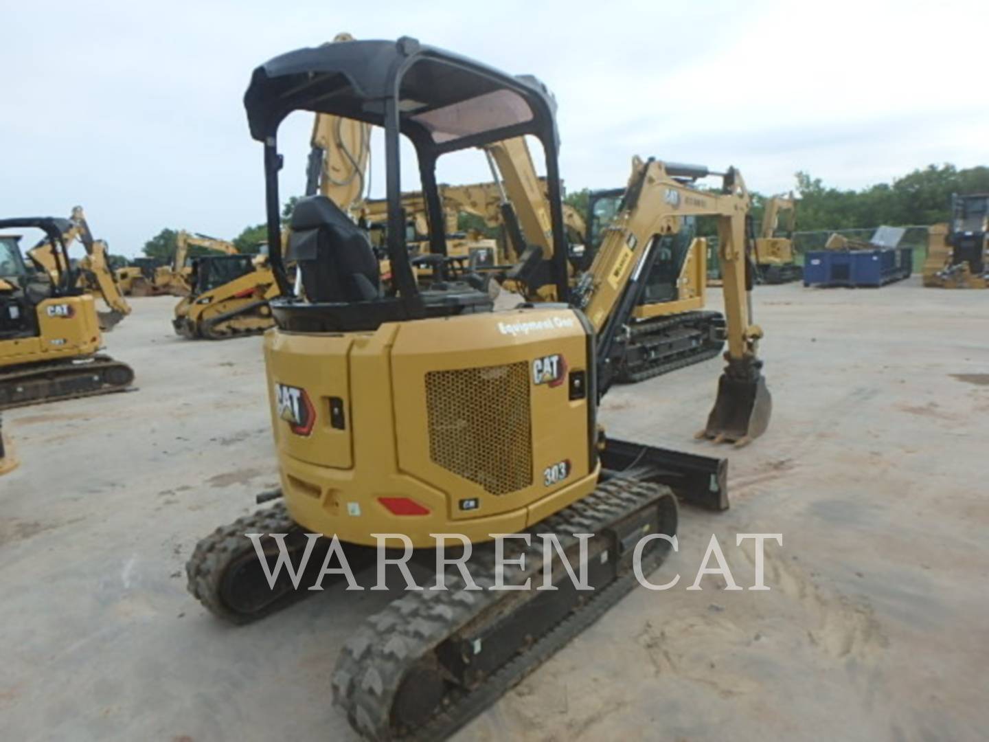 Caterpillar 303 CR, 671 hours, S/N: NXY00992, 2023 - Image 3