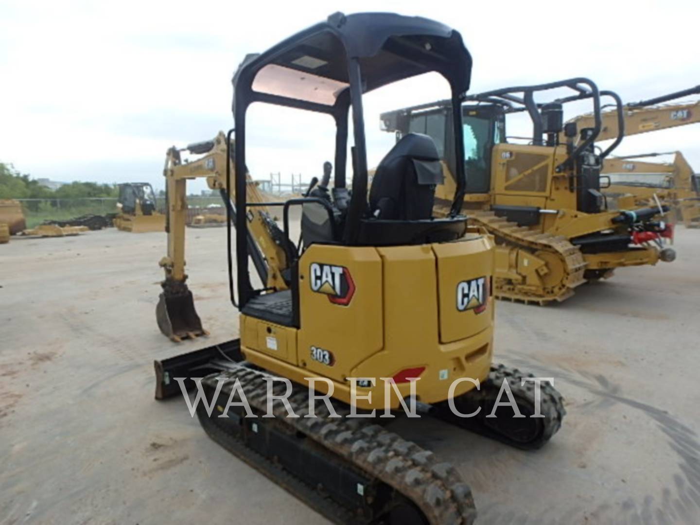 Caterpillar 303 CR, 671 hours, S/N: NXY00992, 2023 - Image 4