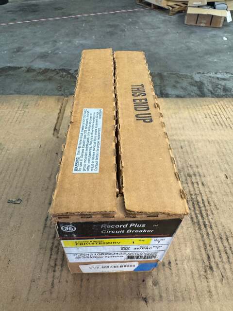General Electric FBH16TE020RV Circuit Breaker 347VAC Open Box Unused - Image 3