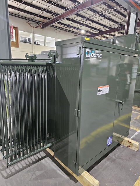 1000 kVA 4160 Delta Primary, 480Y/277 Secondary, PAD, proCORE(immediate shipment available) - Image 6