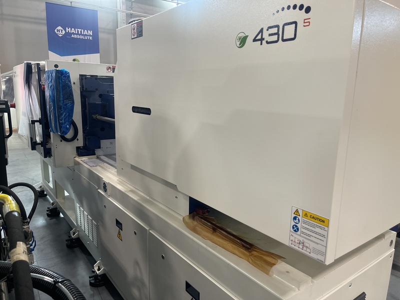 135 Ton, 6.83 oz., Haitian #ZEV1200/430, injection molding machine, 1.26" screw diameter, Keba Control, new - Image 1