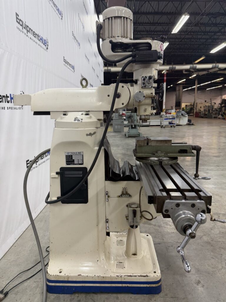 Birmingham #BPS-1649, vertical milling machine, 9" x49" table, 3 HP, AcuRite digital read out, power feed - Image 7