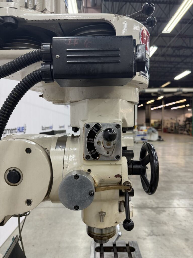 Birmingham #BPS-1649, vertical milling machine, 9" x49" table, 3 HP, AcuRite digital read out, power feed - Image 9