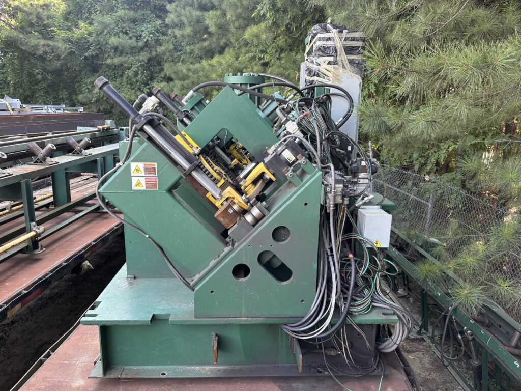 Controlled Automation #ABL86T, angle punching & shearing line, 86 ton punch, 250 ton shear, 2018 - Image 2