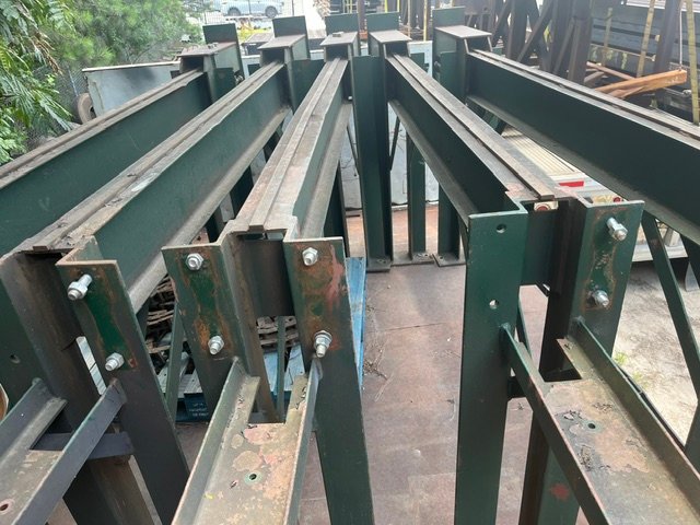 Controlled Automation #ABL86T, angle punching & shearing line, 86 ton punch, 250 ton shear, 2018 - Image 4