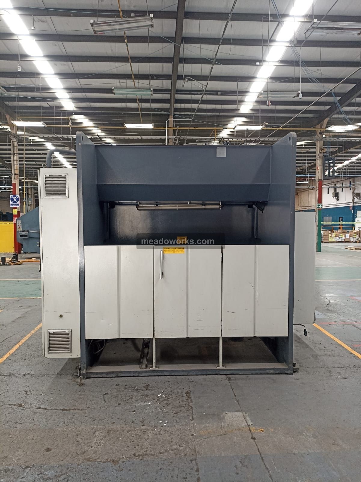 110 Ton, JMT #AD-R-2510, CNC Hydraulic Press Brake, 100" bending length, 10.4" stroke, Delem control, 2013 - Image 3