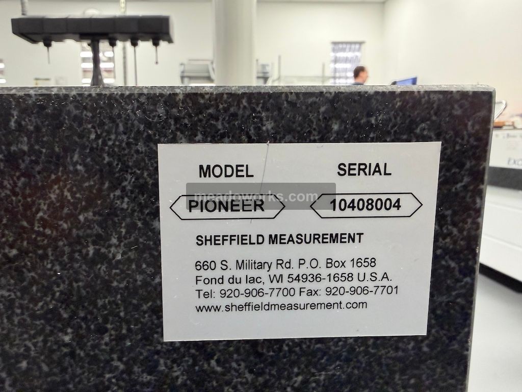 Sheffield #Pioneer-6.8.6, Coordinate Measuring Machine, 6" X, 8" Y, 6" Z, Renishaw PHC10-3 Plus probe - Image 8