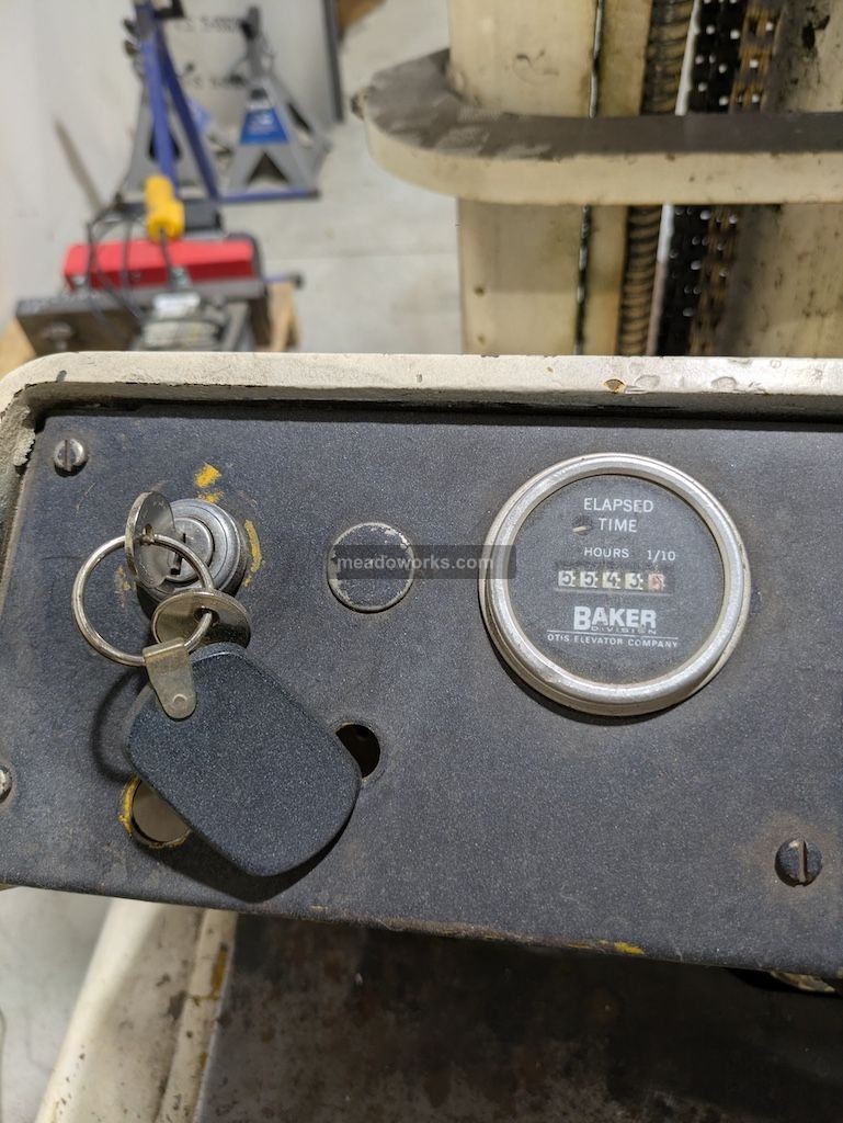 4000 lb. Baker #FMD-040, Forklift, 156" lift height - Image 3
