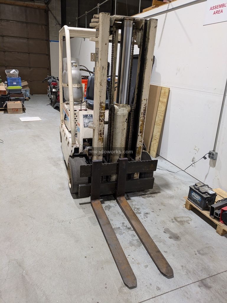 4000 lb. Baker #FMD-040, Forklift, 156" lift height - Image 5