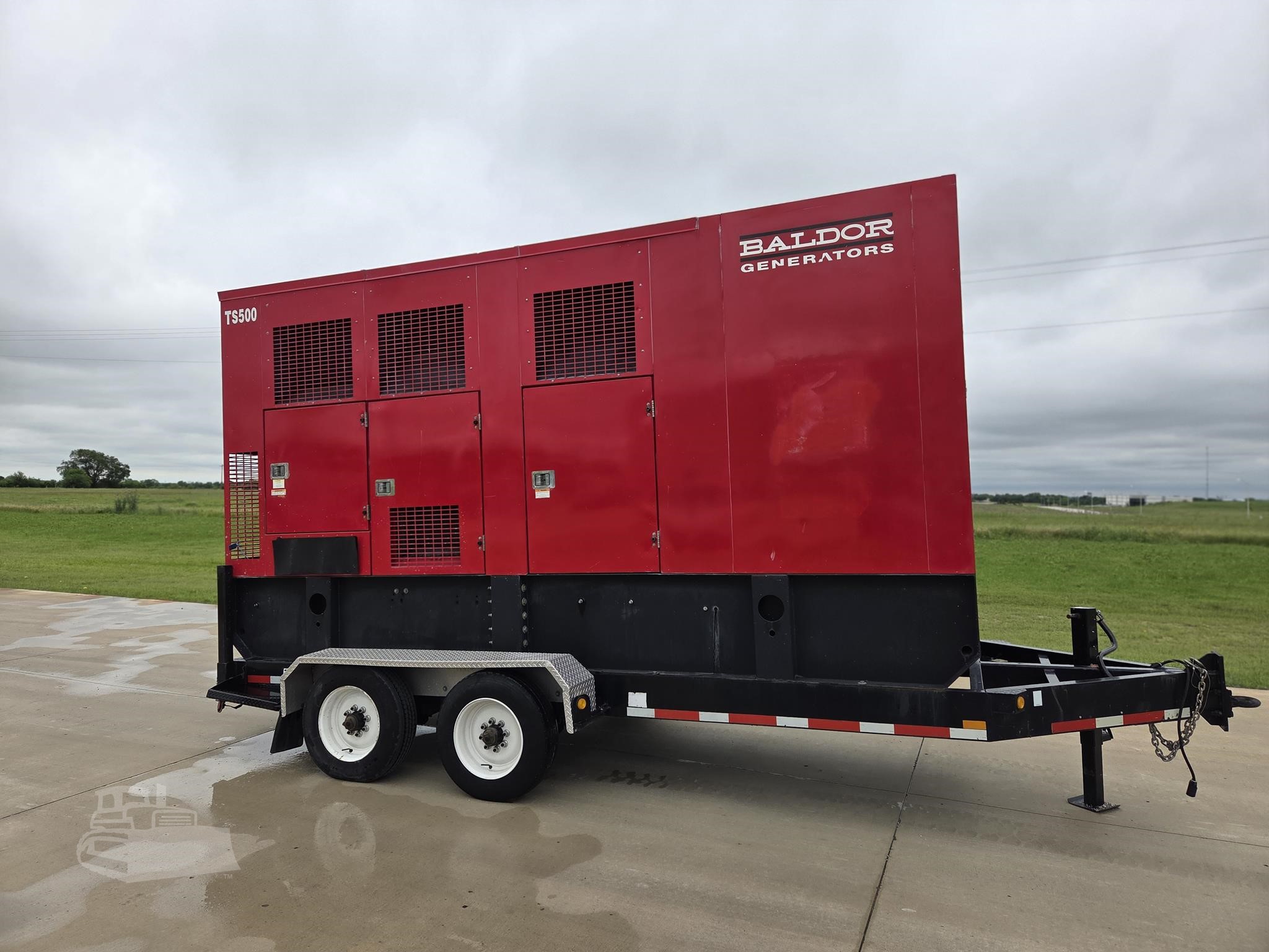 400 KW Baldor #433PSL6370, Towable Diesel Generator Set, John Deere 6135HG-95 engine, 3PH, Tier 4I, 4494 hours - Image 2
