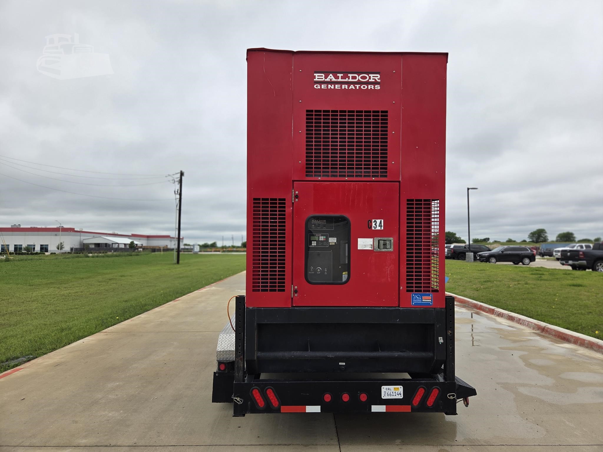 400 KW Baldor #433PSL6370, Towable Diesel Generator Set, John Deere 6135HG-95 engine, 3PH, Tier 4I, 4494 hours - Image 3