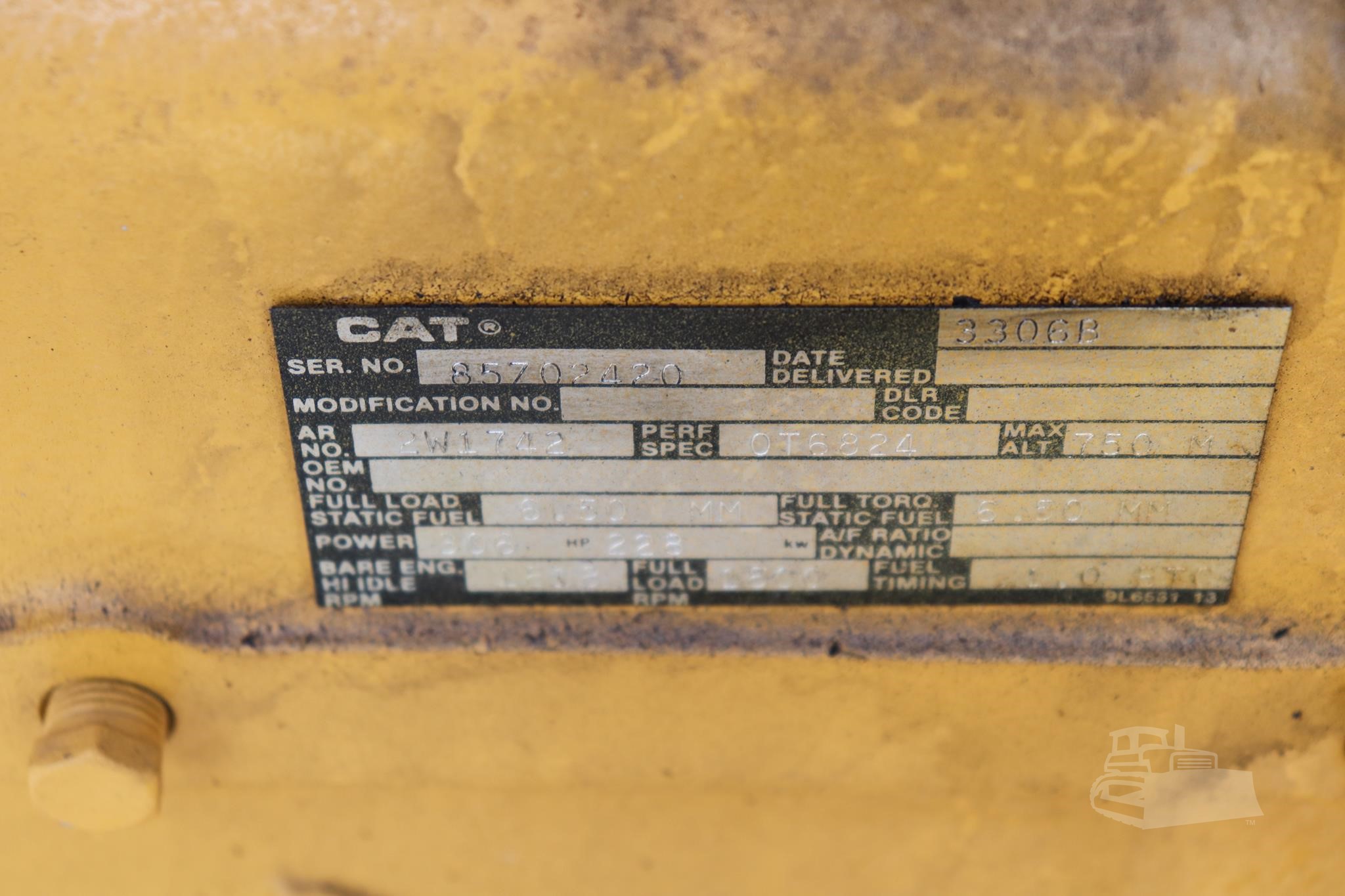 200 KW Caterpillar #SR-4, Diesel Generator Set, 480 Volts, 3306B engine, 1800 RPM, 3PH, 981 hours, no radiator - Image 8