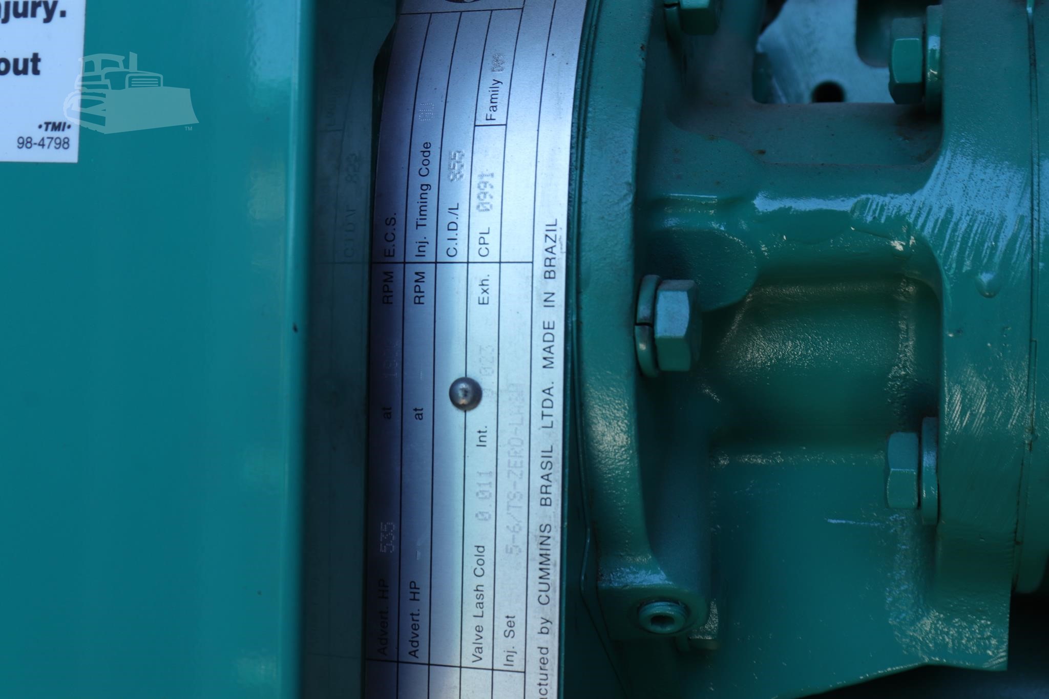 350 KW Cummins #DFCC-5731523, Diesel Generator Set, 480 Volts, NTA-855G3 engine, 1800 RPM, 3PH, enclosed, 316 - Image 5