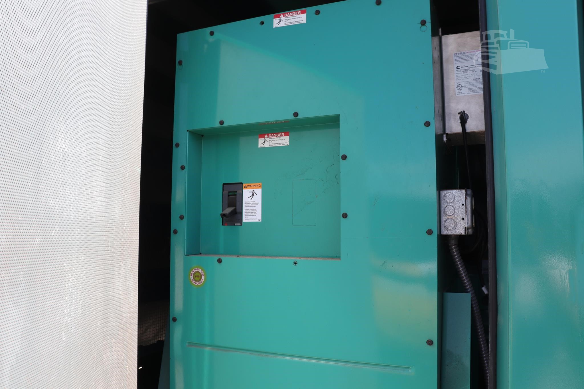 350 KW Cummins #DFCC-5731523, Diesel Generator Set, 480 Volts, NTA-855G3 engine, 1800 RPM, 3PH, enclosed, 316 - Image 9