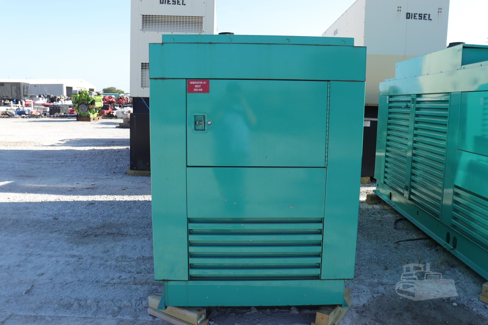 350 KW Cummins #350DFCC, Diesel Generator Set, 480 Volts, NTA-855-G3 engine, 1800 RPM, 3PH, enclosed, 2546 - Image 4