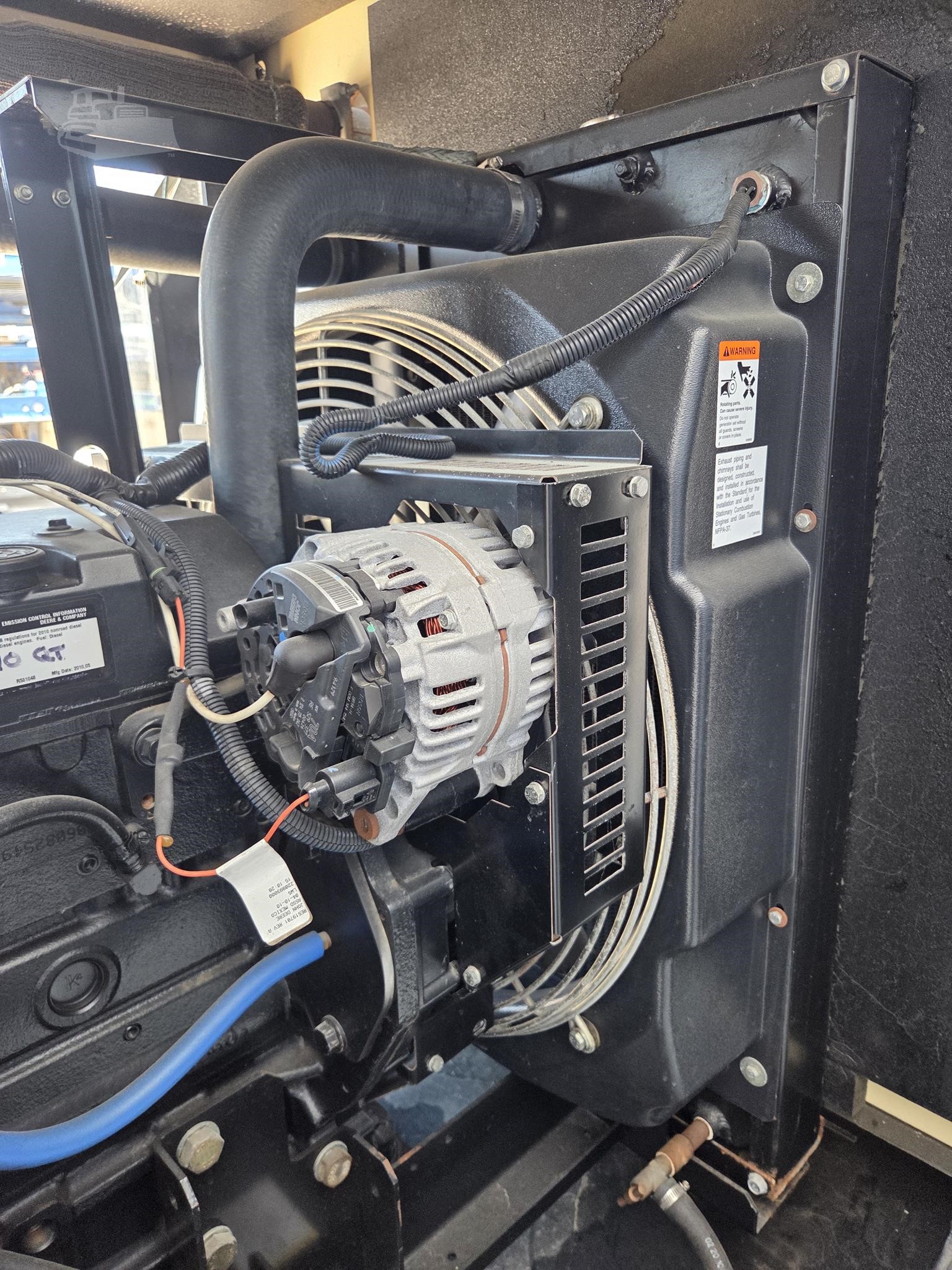 60 KW Kohler #60REOZJC, Diesel Generator Set, John Deere 5030HF285G engine, 3PH, enclosed, 222 hours - Image 5