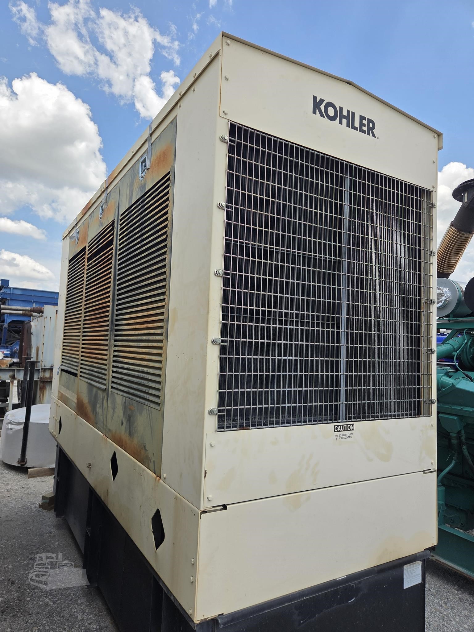 300 KW Kohler #300RE0ZD, Diesel Generator Set, 240 Volts, 1800 RPM, 3PH, enclosed, 741 hours - Image 2