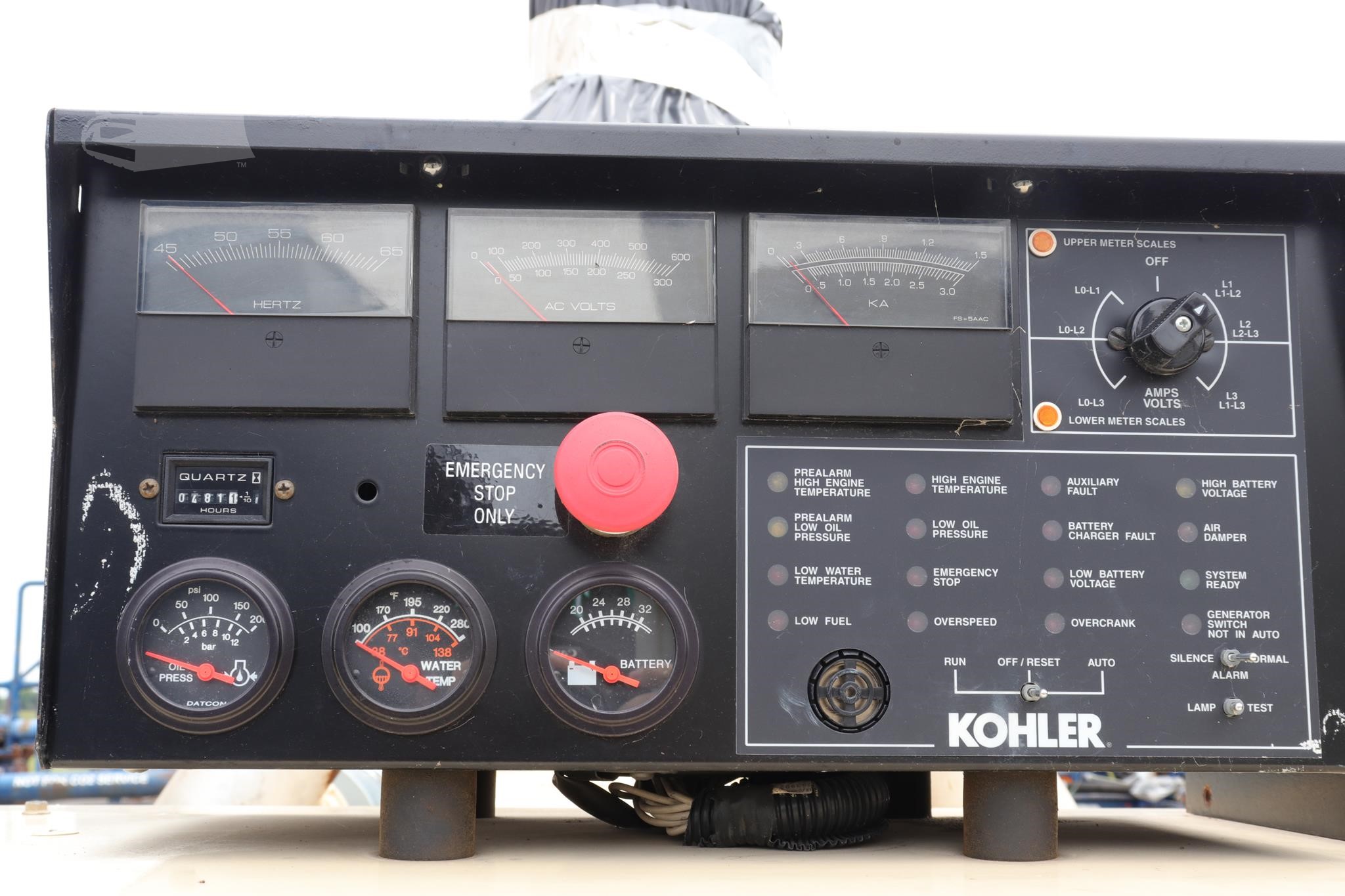 750 KW Kohler #800ROZD4, Diesel Generator Set, 480 Volts, Detroit Diesel 16V2000 engine, 1800 RPM, 3PH, 481 - Image 10