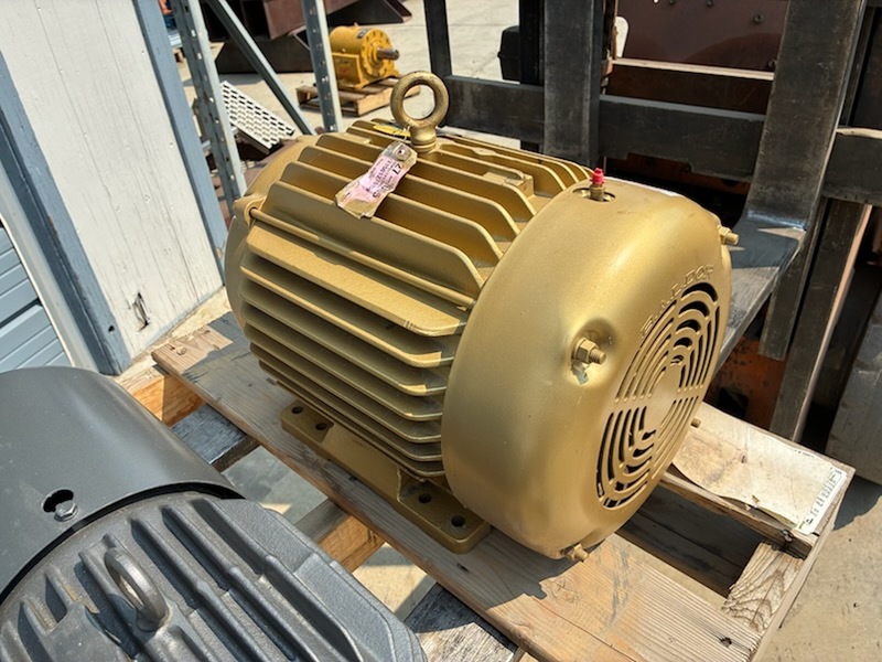 20 HP 1765 RPM Baldor #EM2334T-5, Electric Motor, Frame 256T, 575 Volts, 19.2 amps - Image 3