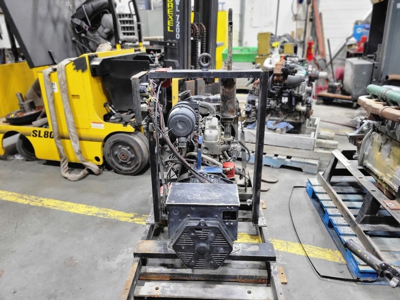 28 KW Isuzu #BB-4JG1T, Diesel Generator Set, Newage alternator, 1800 RPM, analog gauges w/ manual controls - Image 3