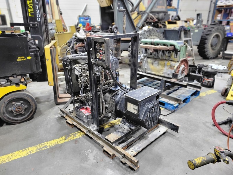 28 KW Isuzu #BB-4JG1T, Diesel Generator Set, Newage alternator, 1800 RPM, analog gauges w/ manual controls - Image 4