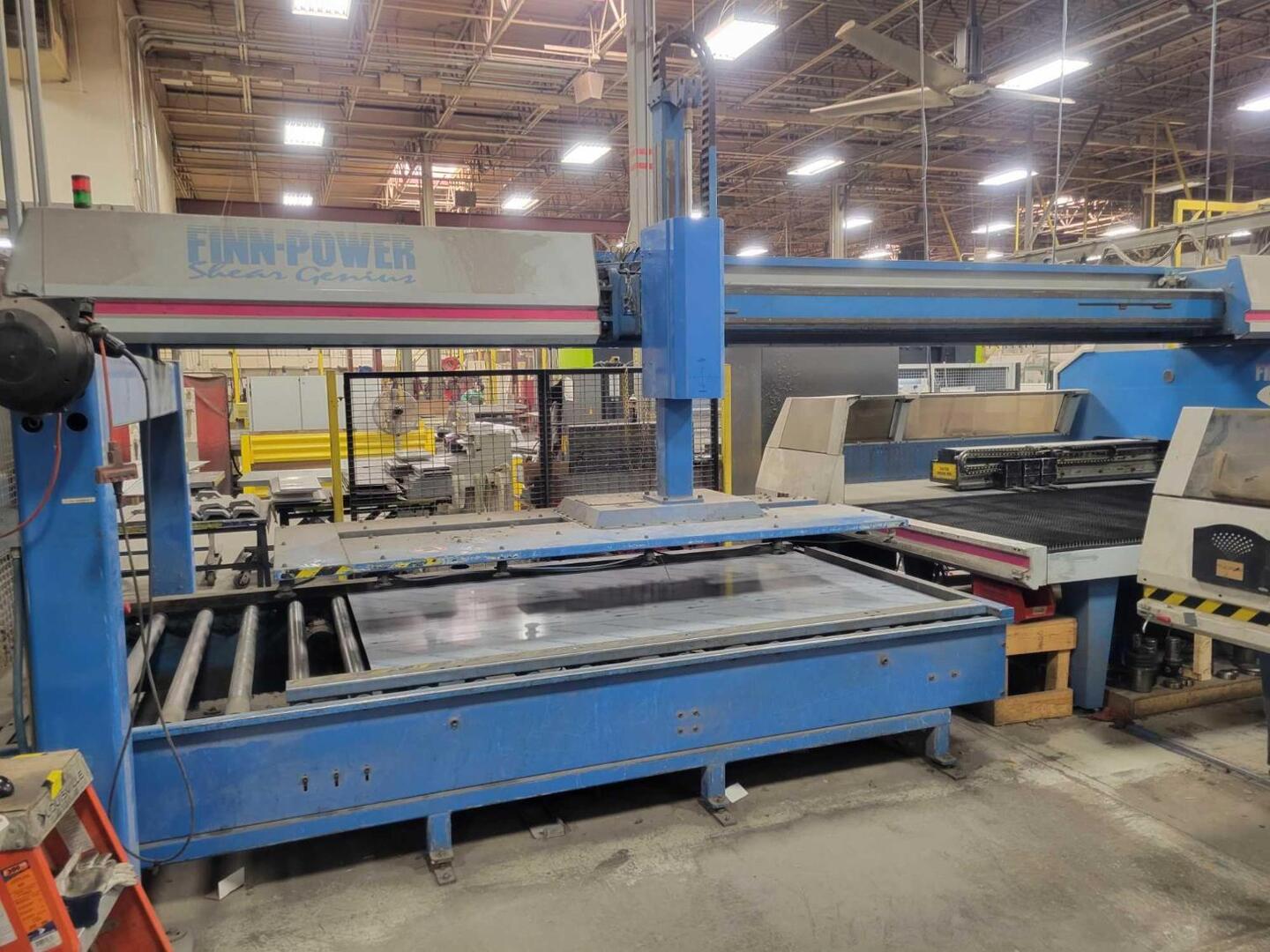 33 Ton, Finn-Power #TRS-6-SU, Shear Genius CNC Turret Punch, 3.5" max. punch diameter, 59.1" x 118.1" work - Image 1