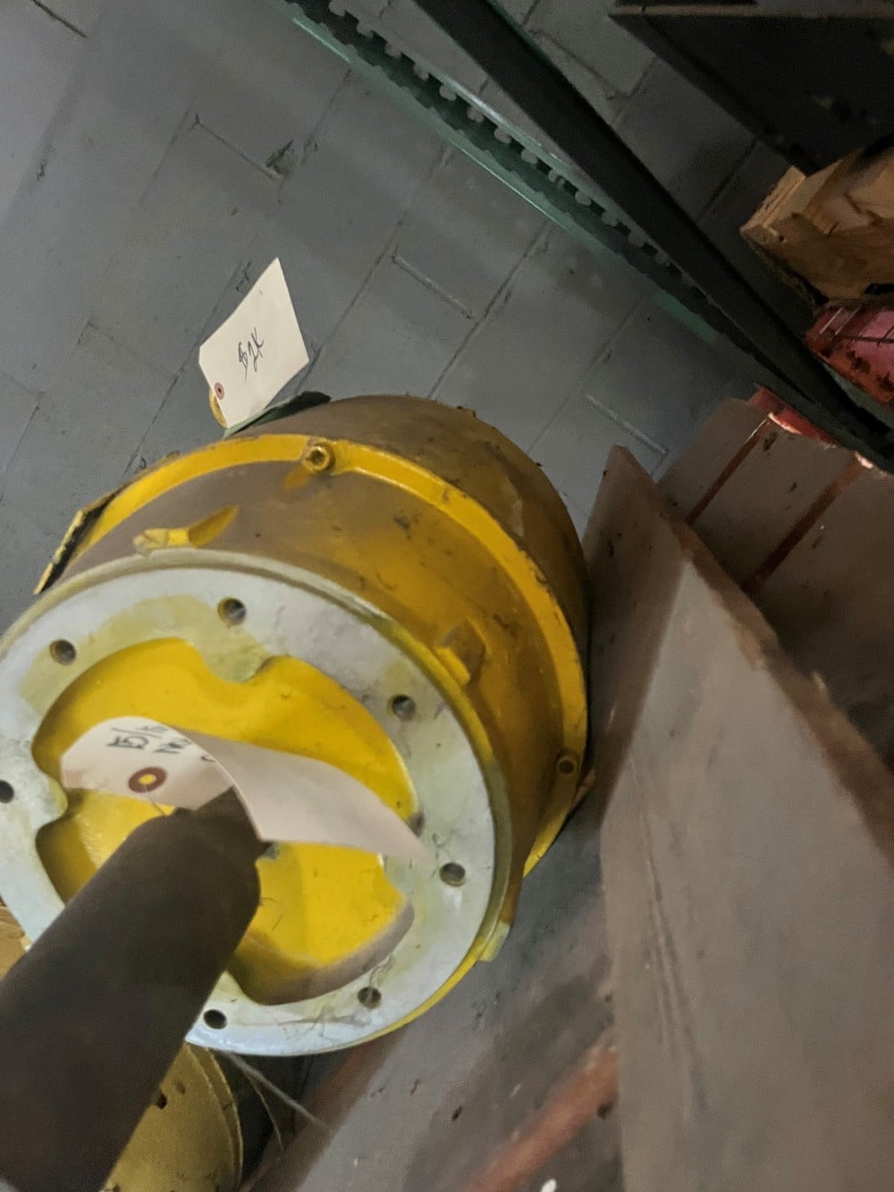 15 HP 1800 RPM Reuland, Frame 286U, COSO, TENV, BB, 550 V stator, 240 V rotor, electrically OK - Image 2