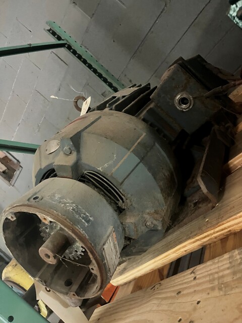 25 HP 1800 RPM Allen-Bradley, Frame 284TS, 460 Volts, brake motor - Image 3
