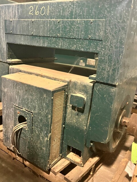 250 HP 1200 RPM General Electric, Frame 509Z, BB, 2300 Volts, electrically OK - Image 1