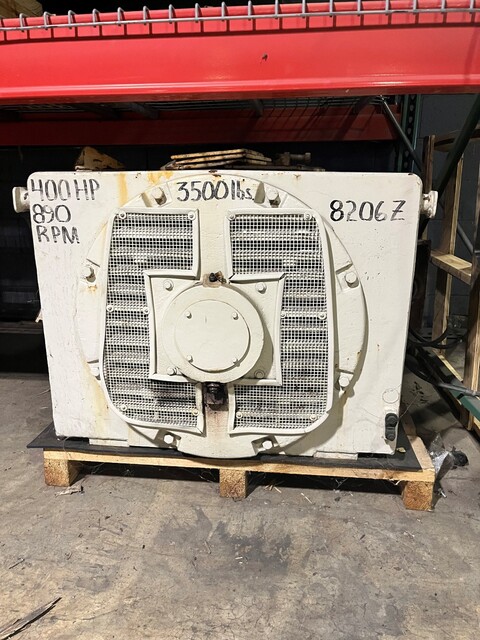 400 HP 900 RPM General Electric, Frame 8206Z, weather protected enclosure type 1, BB, 1.0 service factor, 96 - Image 1