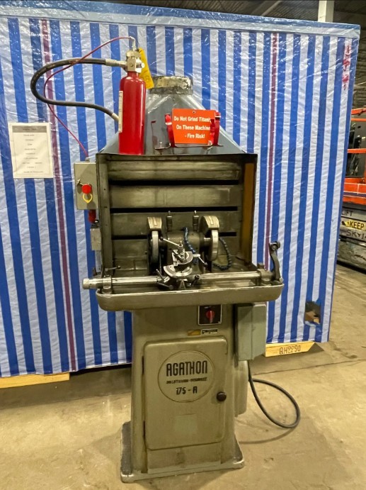 Agathon #175-A, Precision Carbide Tool Grinder, 6.89" grinding wheel diameter, 1.57" x 15.7" max. square - Image 1