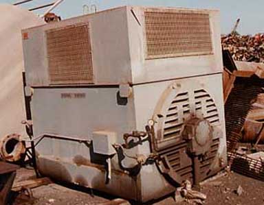 2250 HP 3580 RPM General Electric, Frame 8511S, 4160 Volts, WP2, AC Induction Motor - Image 1