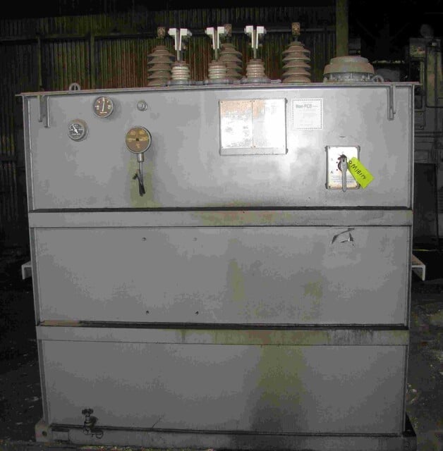 2000/2300 KVA 22900 Primary, 480 Secondary, RE Uptegraff, Outdoor Transformer, Power Transformer - Image 2