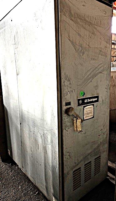 1600 Amp, General Electric, #AKR-10D-50, Air Circuit Breaker, in Duplex Enclosure (2 available) - Image 1