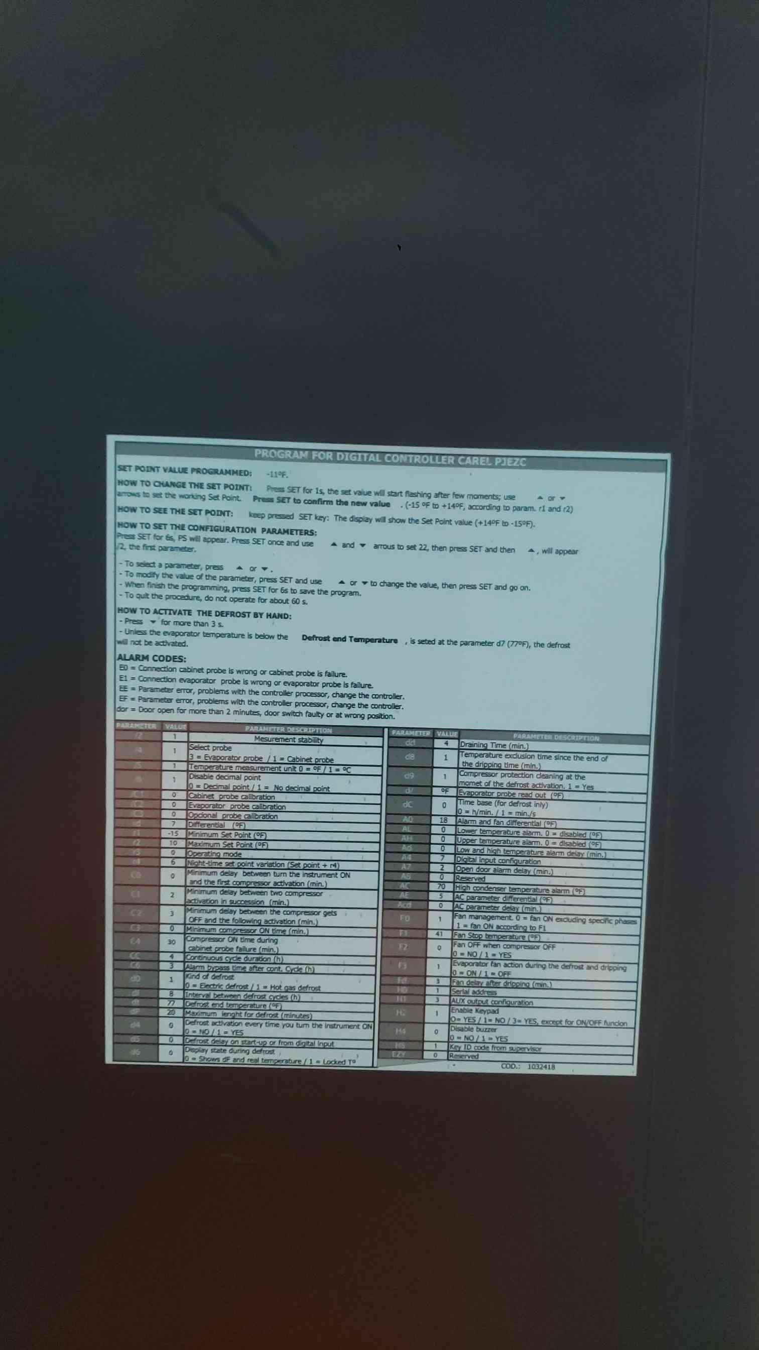 Mimet #VV-168TFN, Commercial Glass Door Display Freezer, 115 V., 7.9 A - Image 4