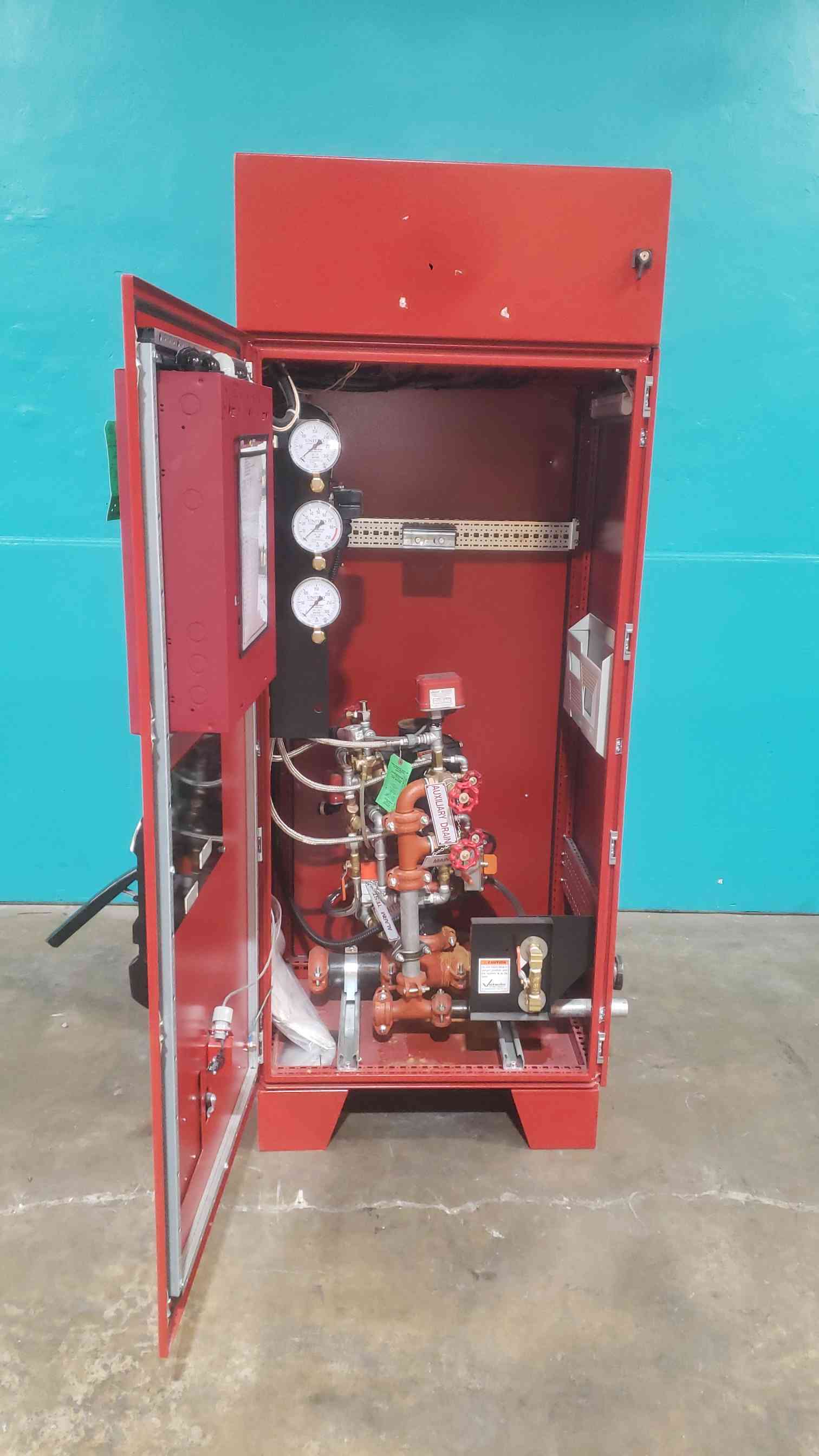 Victaulic FireLock #Fire-Pac, Deluge Cabinet Fire Suppression System, w/ System Sensor PDRP-2001 Panel - Image 10