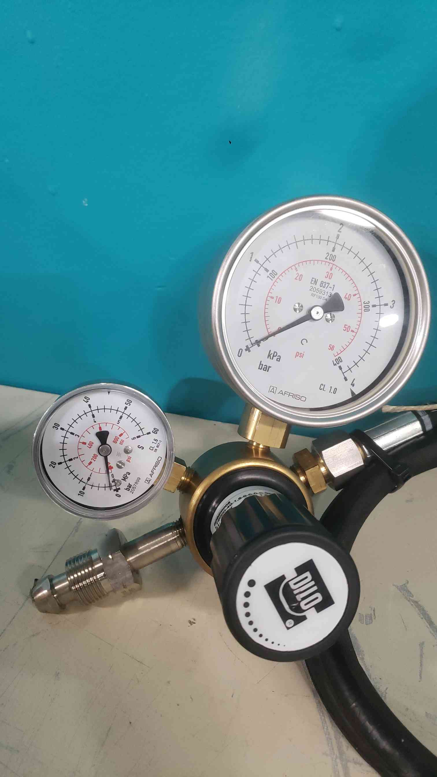 DILO #3-393-R107, SF6 Gas Refilling Regulator, 40 Bar, LT2000, HV Substation Equipment, Unused, 2022 - Image 6