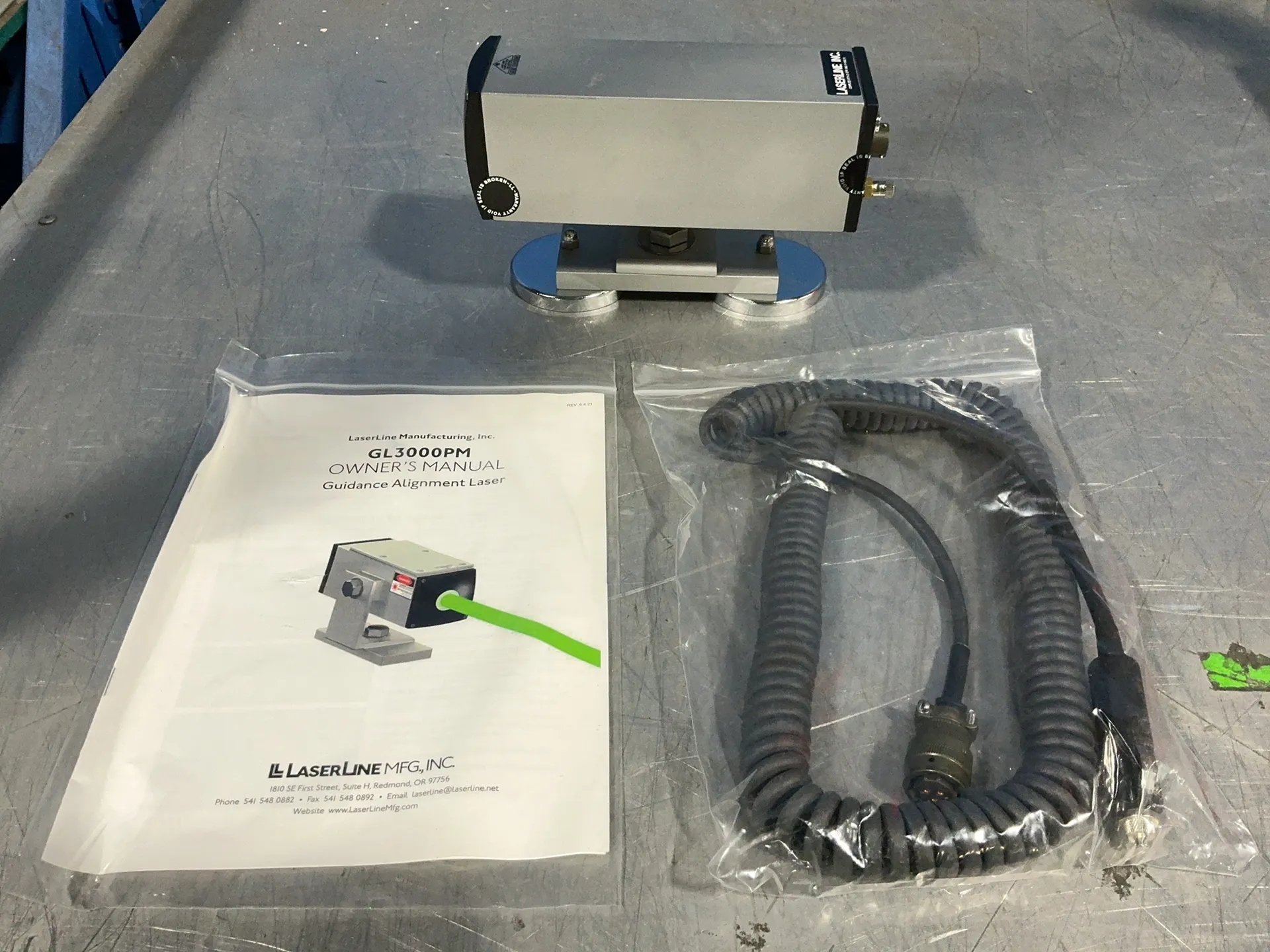 Laserline Manufacturing #GL3000PM-B, Guidance Alignment Green Laser, New (2 available) - Image 1
