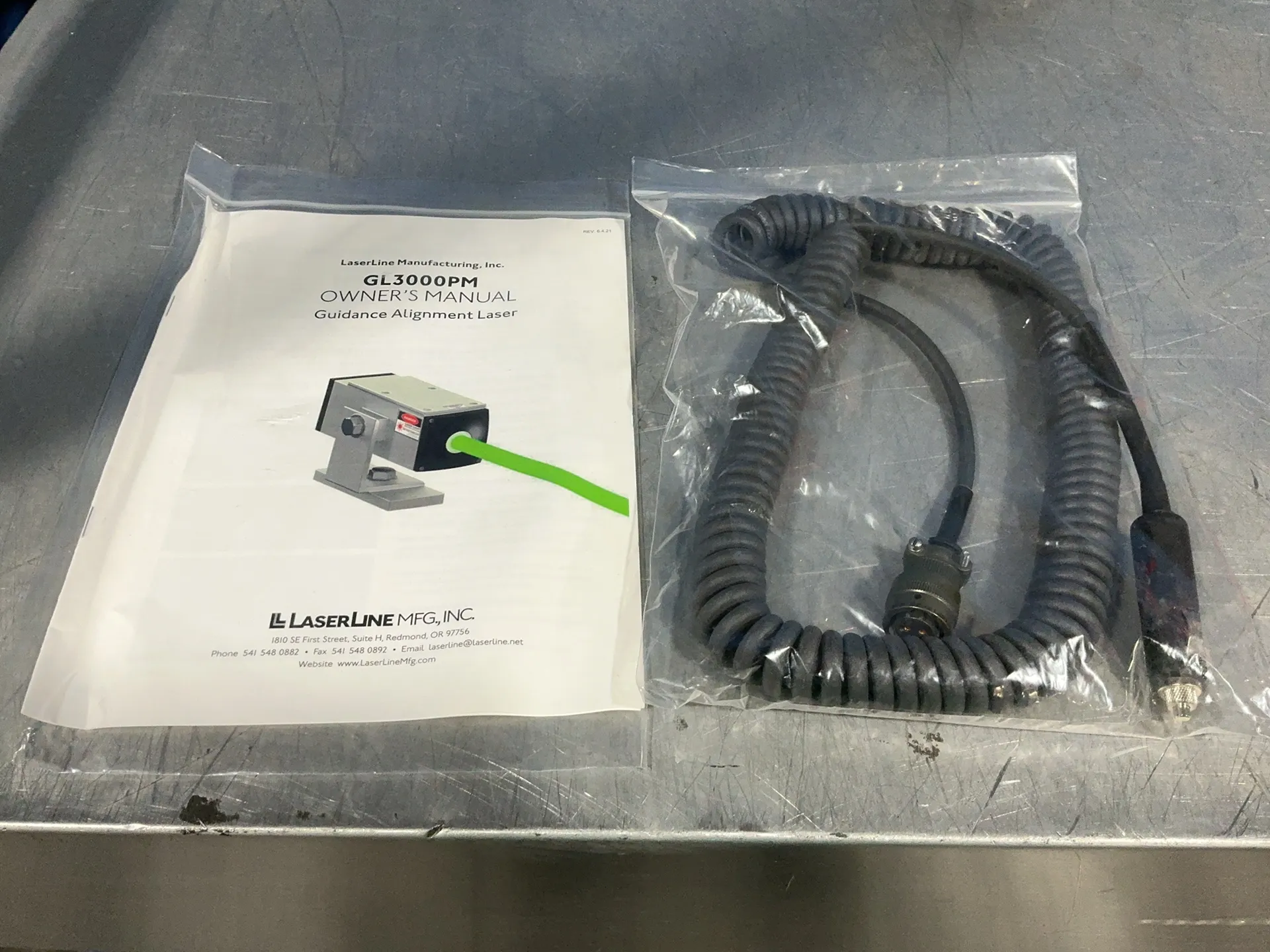 Laserline Manufacturing #GL3000PM-B, Guidance Alignment Green Laser, New (2 available) - Image 6