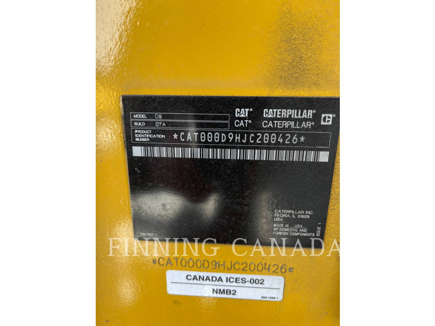 Caterpillar D9-07, 26 hours, S/N: JC200426, 2023 - Image 5