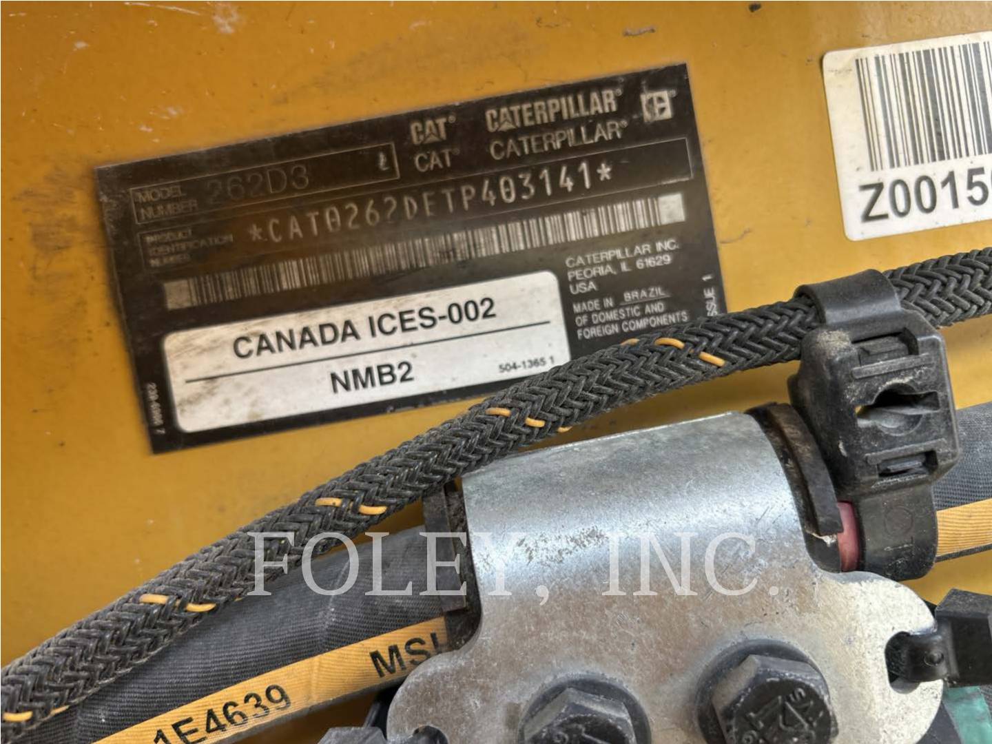 Cat 262D3, Skid Steer Loader, 479 hours, S/N: TP403141, 2024 - Image 6