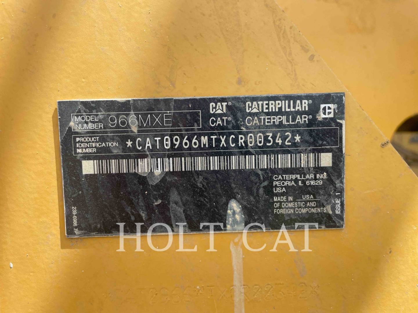 Cat 966MXE, Wheel Loader, 12692 hours, S/N: XCR00342, 2019 - Image 6