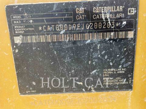Caterpillar D9 Stainless Steel, 12905 hours, S/N: JC200203, 2022 - Image 6