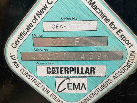 Caterpillar 323FL, 5132 hours, S/N: XCF00469, 2015 - Image 6