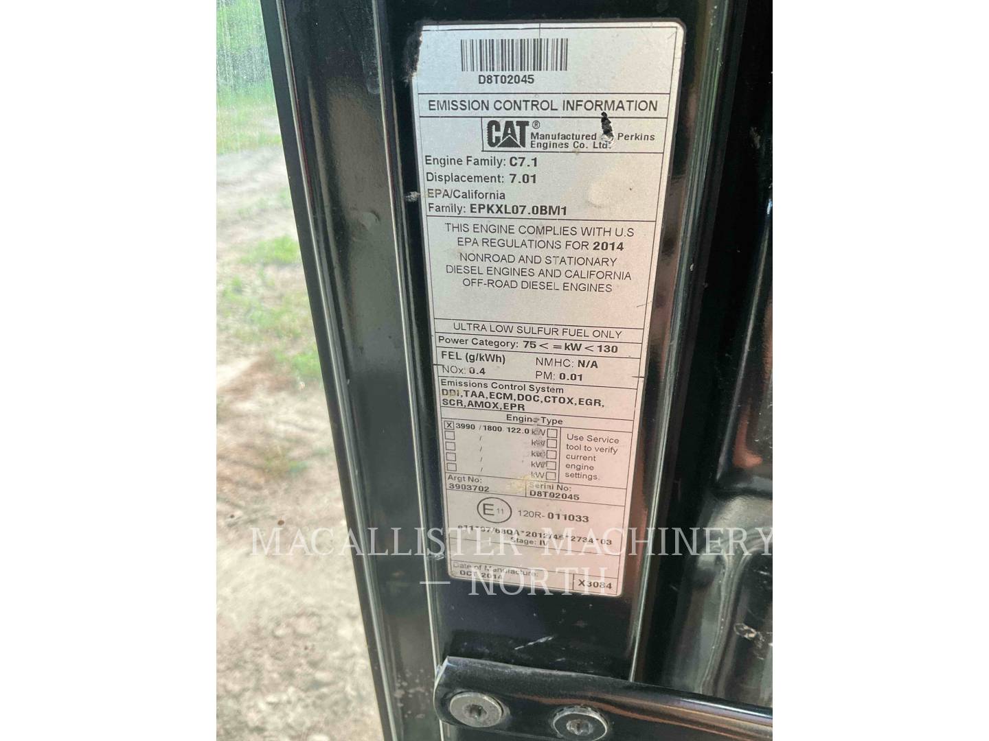 Caterpillar 323FL, 5132 hours, S/N: XCF00469, 2015 - Image 8