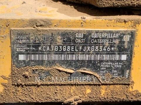 Caterpillar 308E2 CRCB, 4699 hours, S/N: FJX08346, 2017 - Image 6