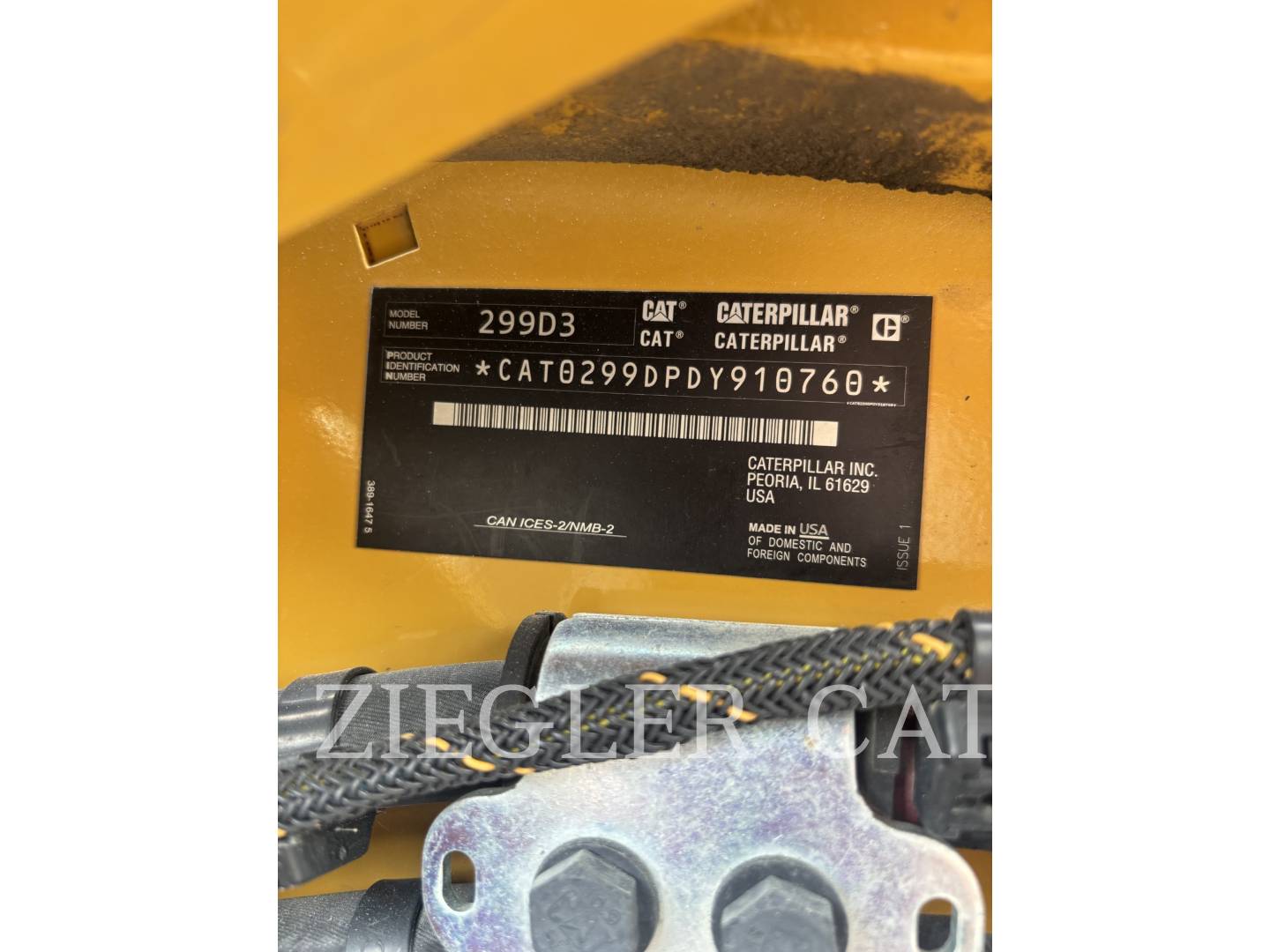 Caterpillar 299D3, 1715 hours, S/N: DY910760, 2023 - Image 6