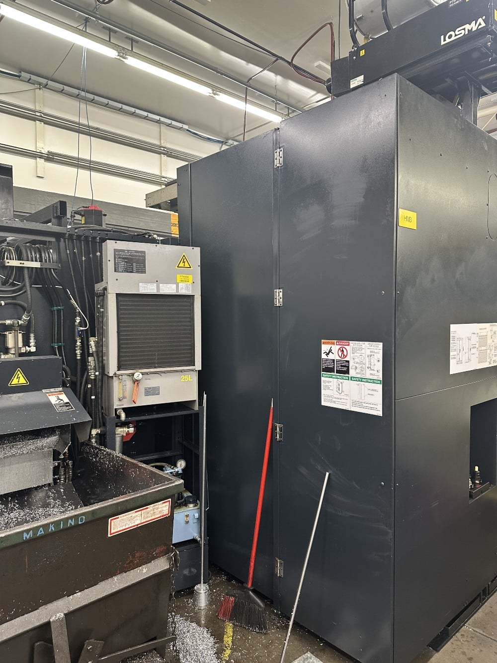 Makino #A51, Fanuc Pro 5, 22" X, 22" Y, 23.6" Z, 30 HP, 60 automatic tool changer - Image 7